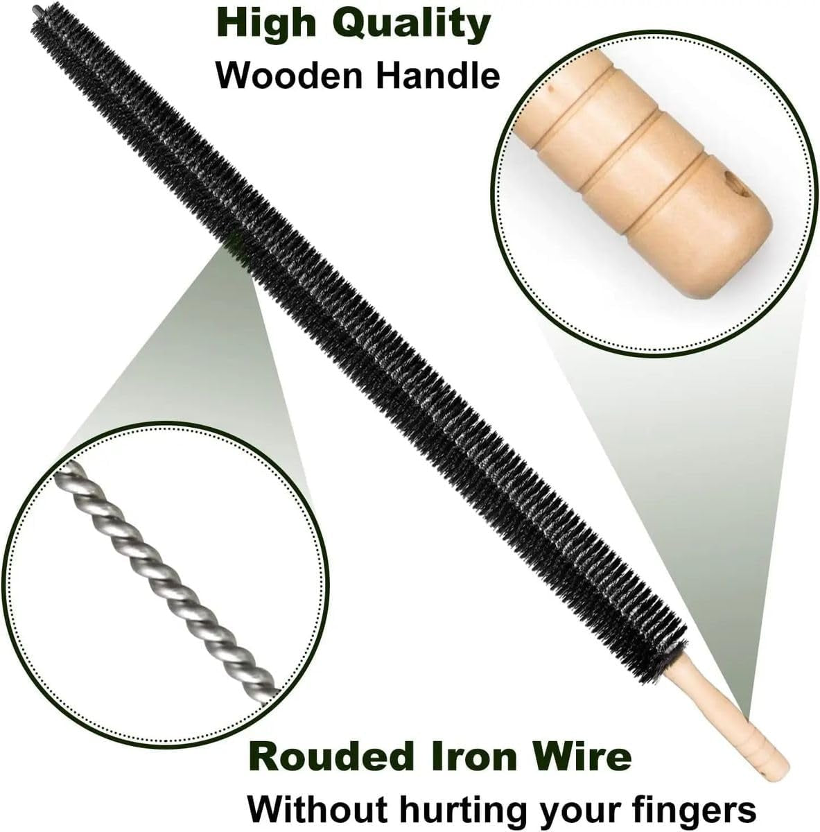 Heizkörperbürste Heizungsbürste Lang Heizkörper Reinigungsbürste Bürste Für Optimale Reinigung Der Heizung (70 Cm)