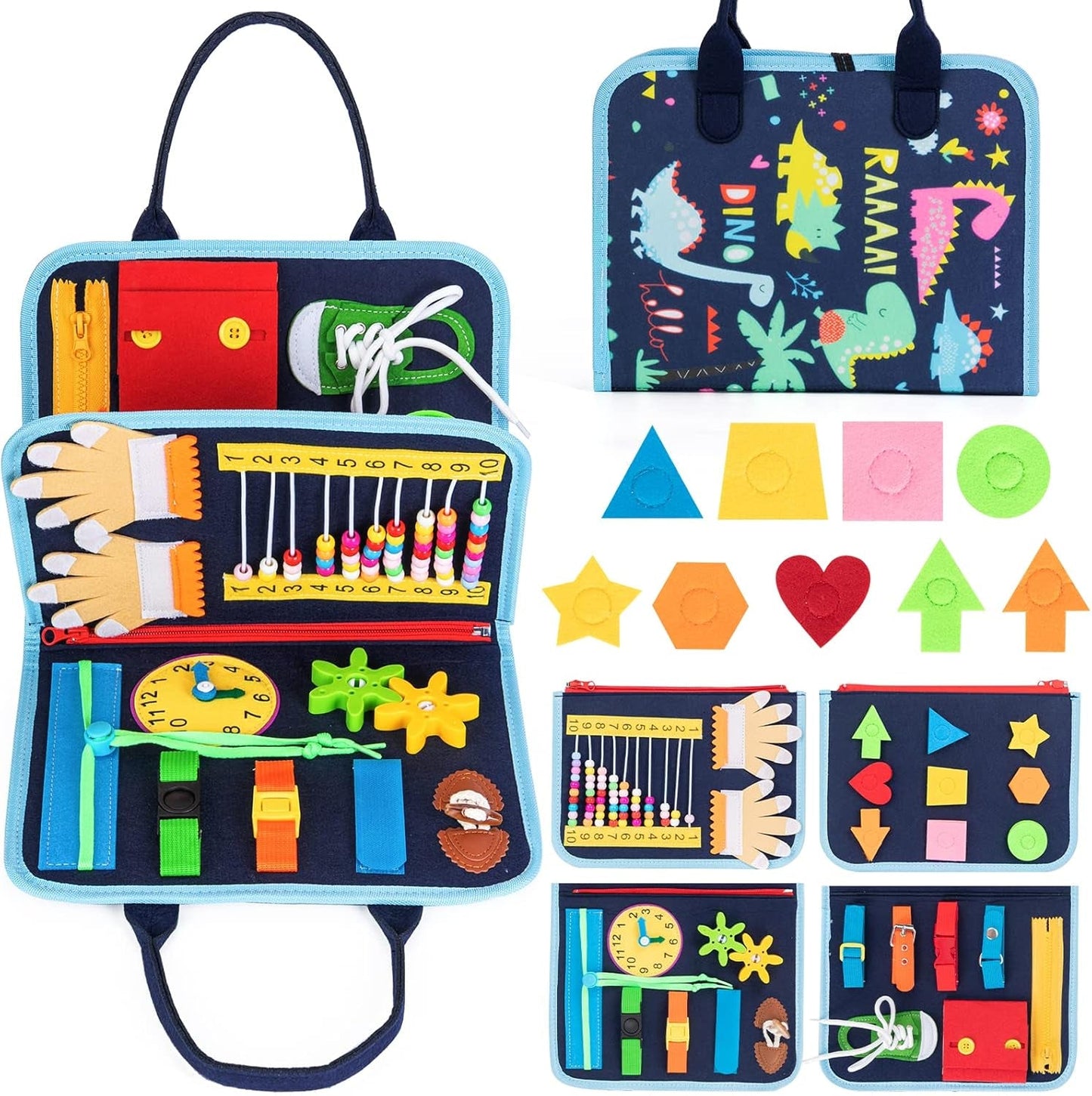 Montessori Aktiv-Mappe Für Kleinkinder von 1-4 Jahre 